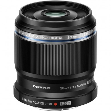 Объектив Olympus M.Zuiko Digital ED 30mm f/3.5 Macro (Black)